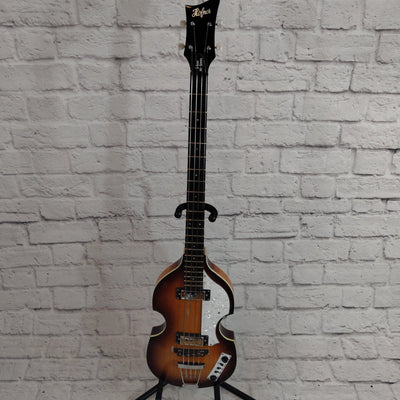 Hofner HI-BB Ignition Violin 4 String Bass Guitar w/ hardcase