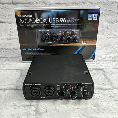 Presonus Audiobox USB 96 Interface Interface