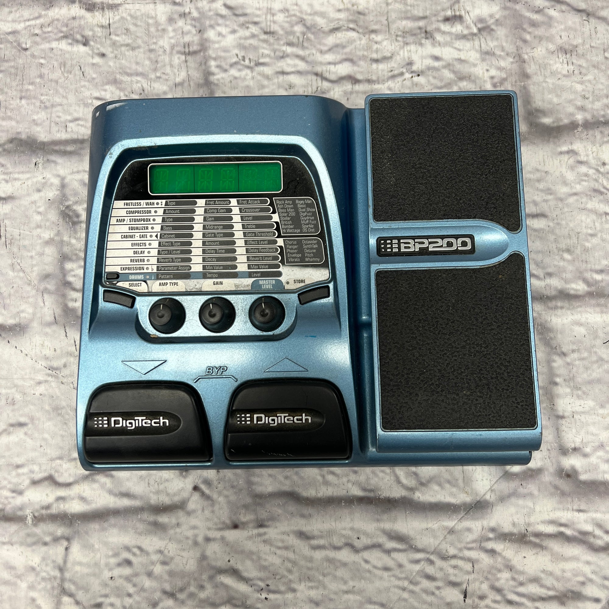 Digitech BP200 Effects Pedals