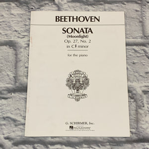 Hal Leonard Beethoven's Moonlight Sonata for the Piano