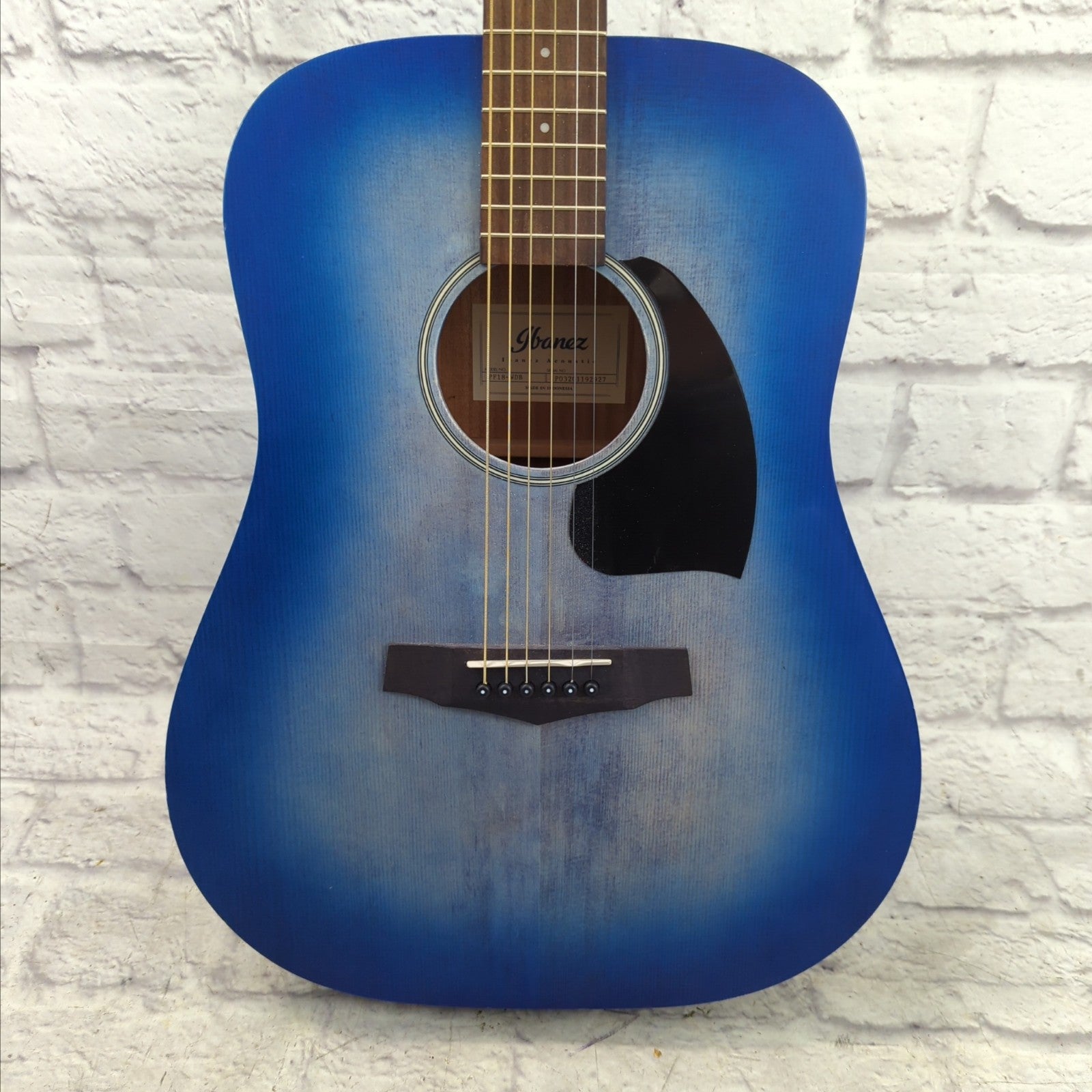 Ibanez PF18-WDB Acoustic Guitar - Washed Denim Blue