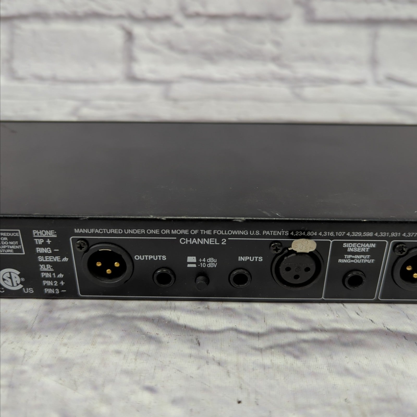 dbx 266XL Stereo Compressor / Limiter