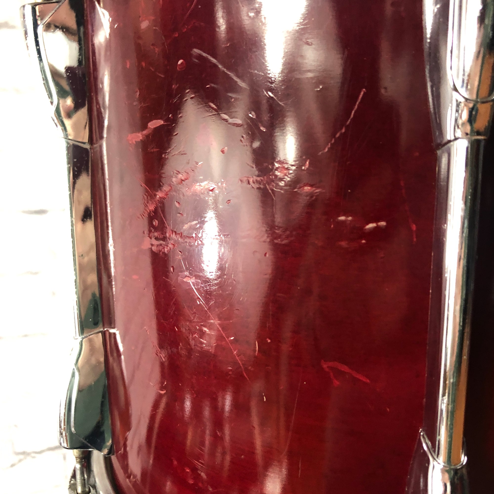 Yamaha Stage Custom  Drum Kit - Cranberry Red