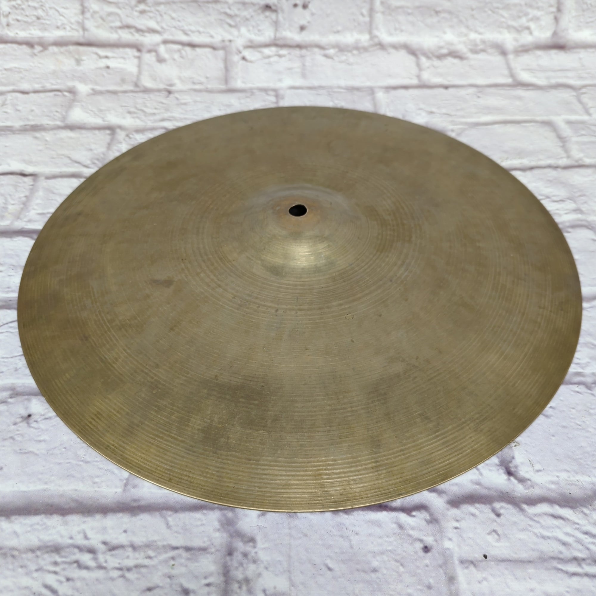 Vintage 1970s A Zildjian & CIE Constantinople 16in Crash Ride Cymbal