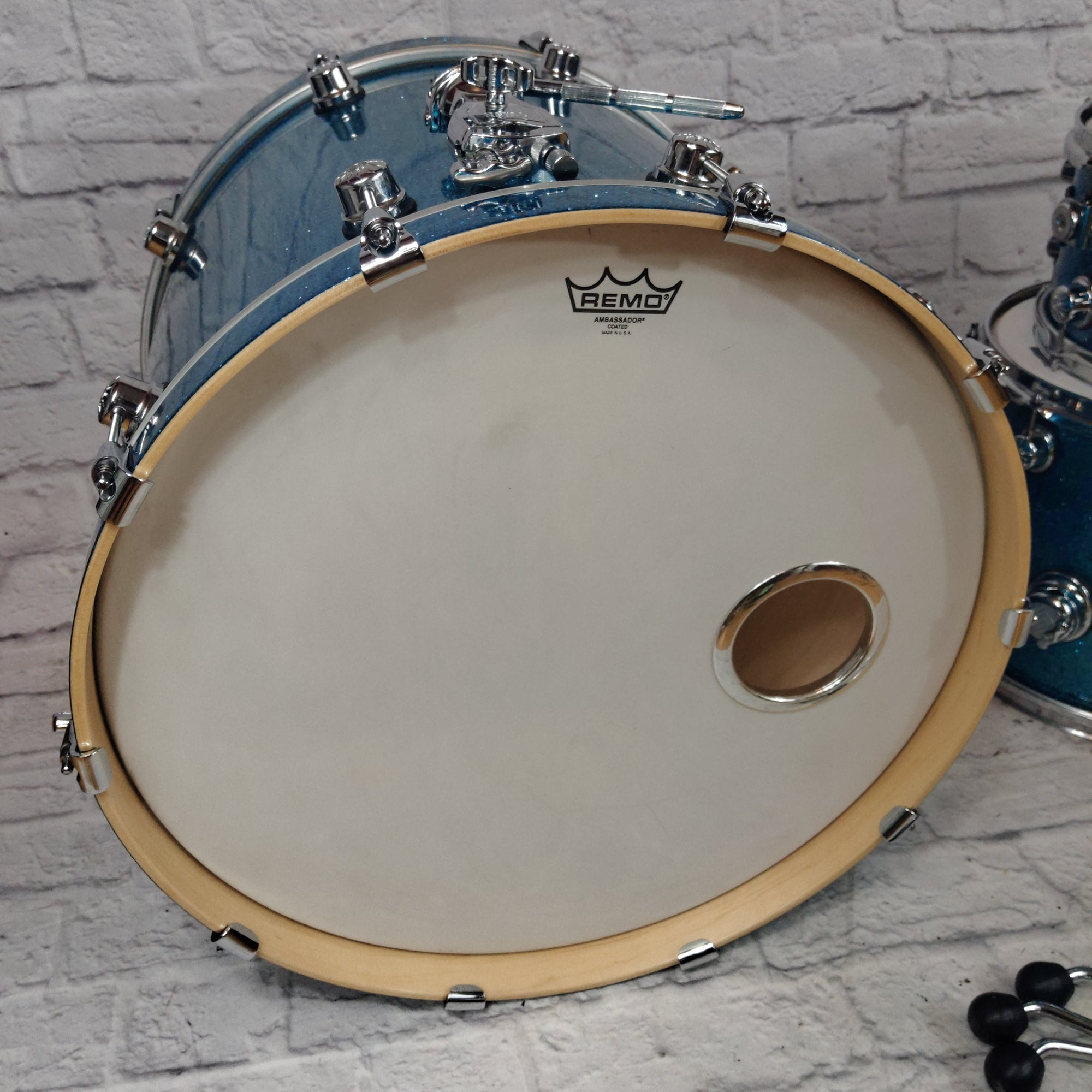 Natal 3 Piece Blue Sparkle Original Maple Kit