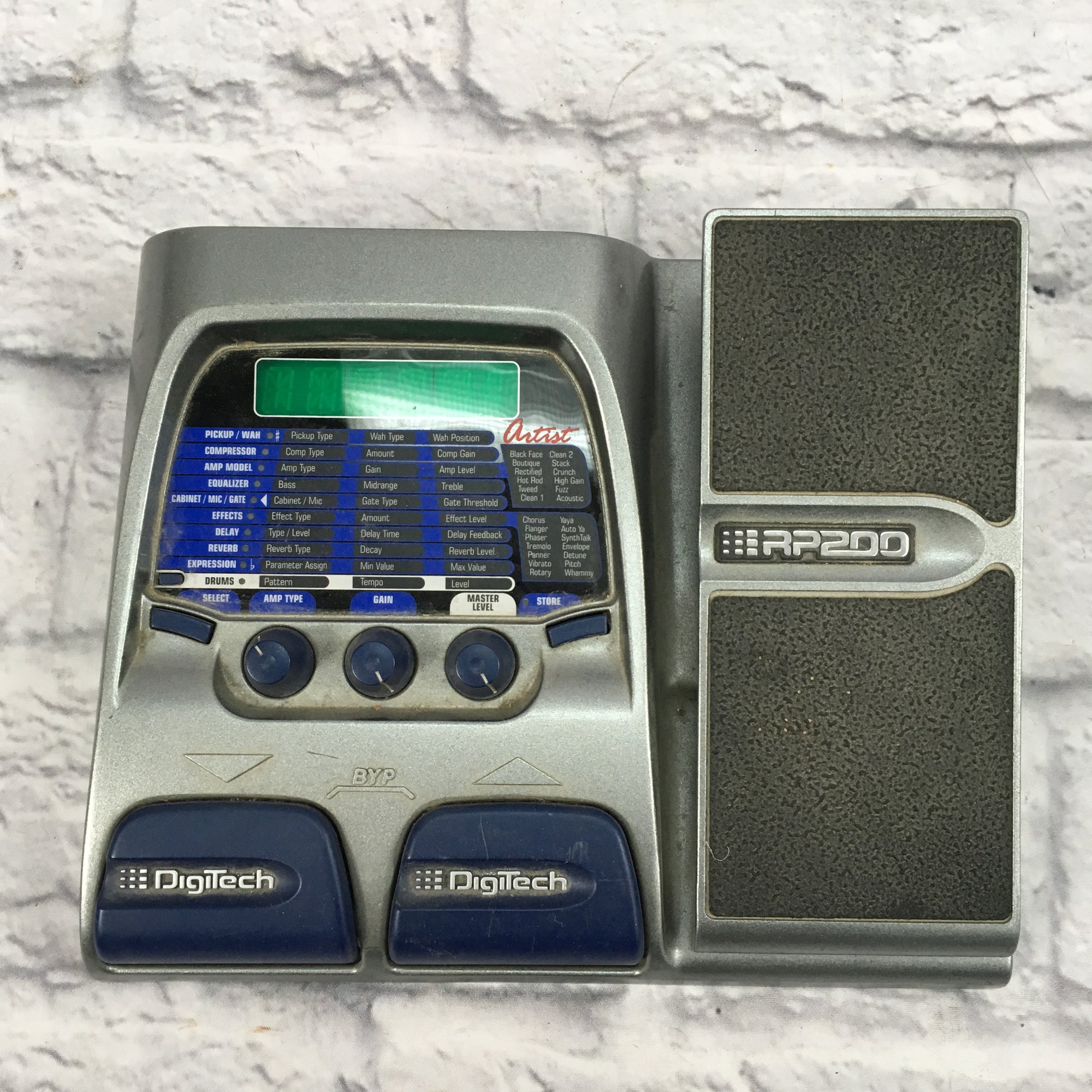 Digitech RP200 As-Is Right FootSwitch Does Not Work