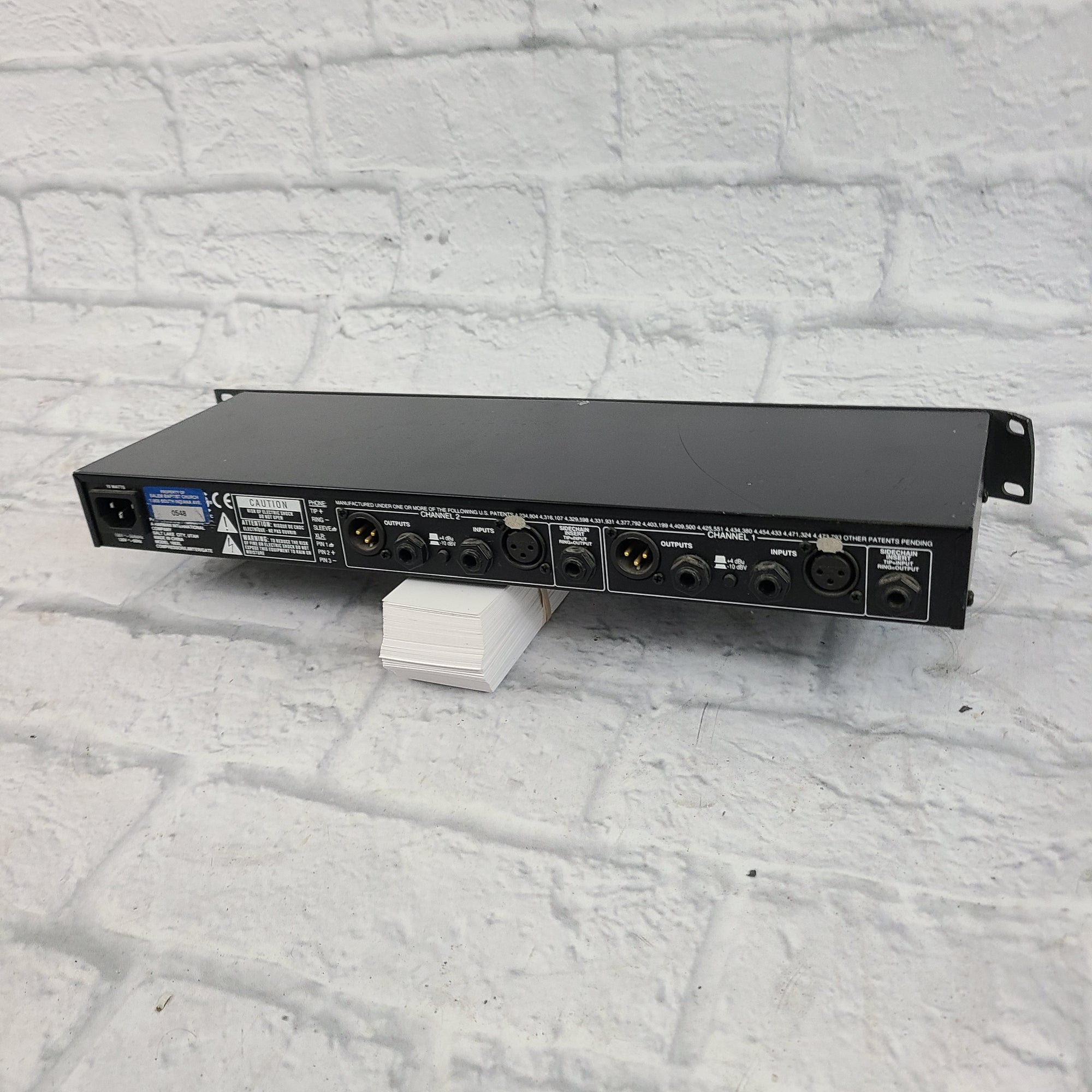 DBX 166XL Compressor