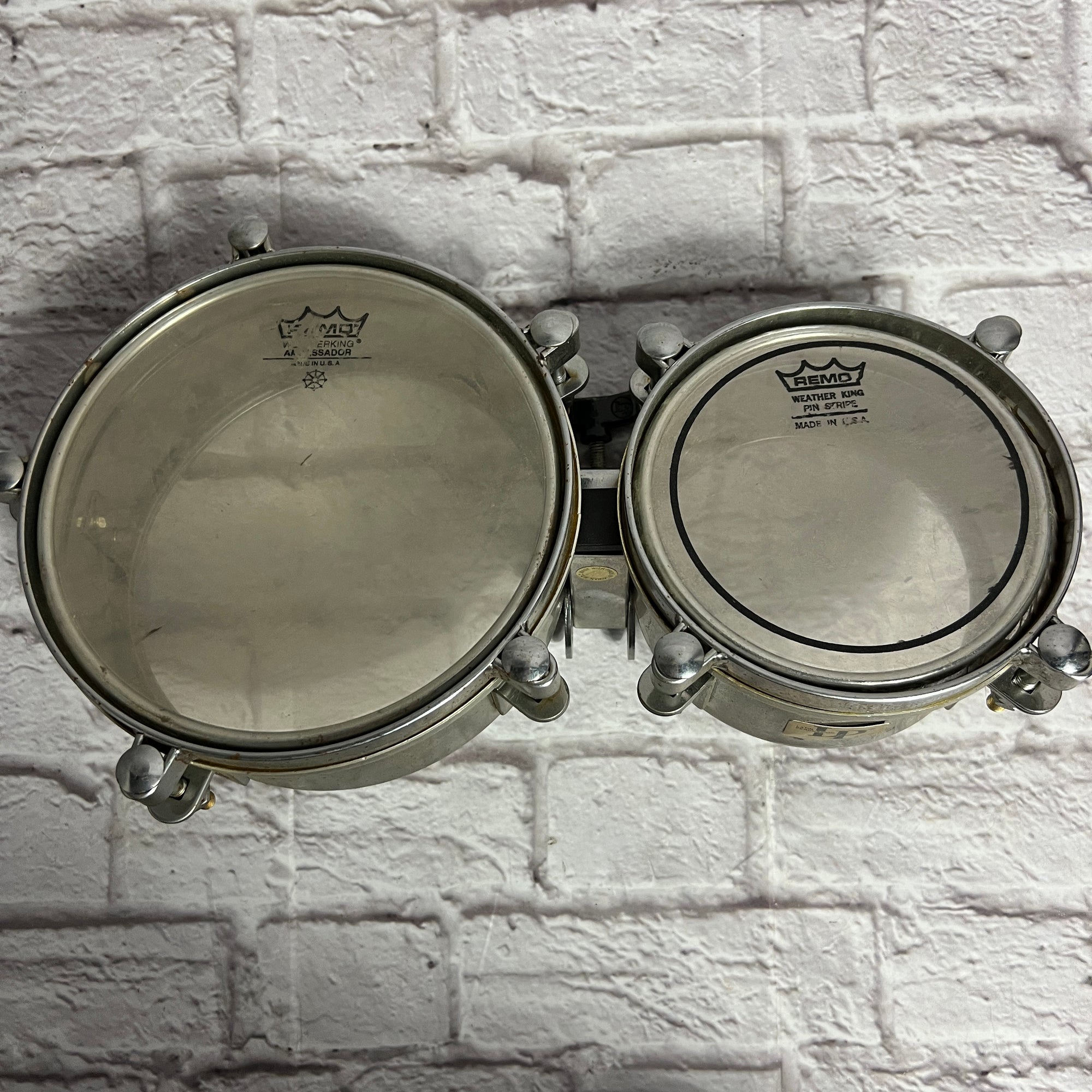 LP Latin Percussion Timbales 6 8 With Mount No Stand