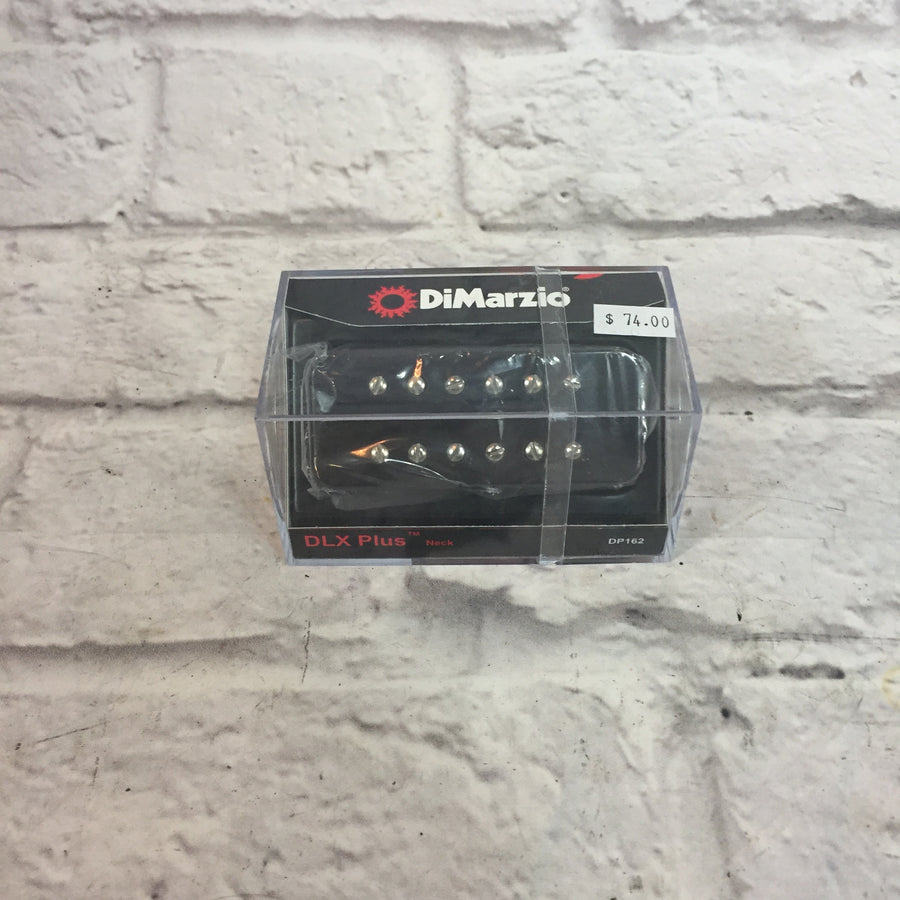 DiMarzio DP162BK DLX Plus Neck Soapbar Pickup Black