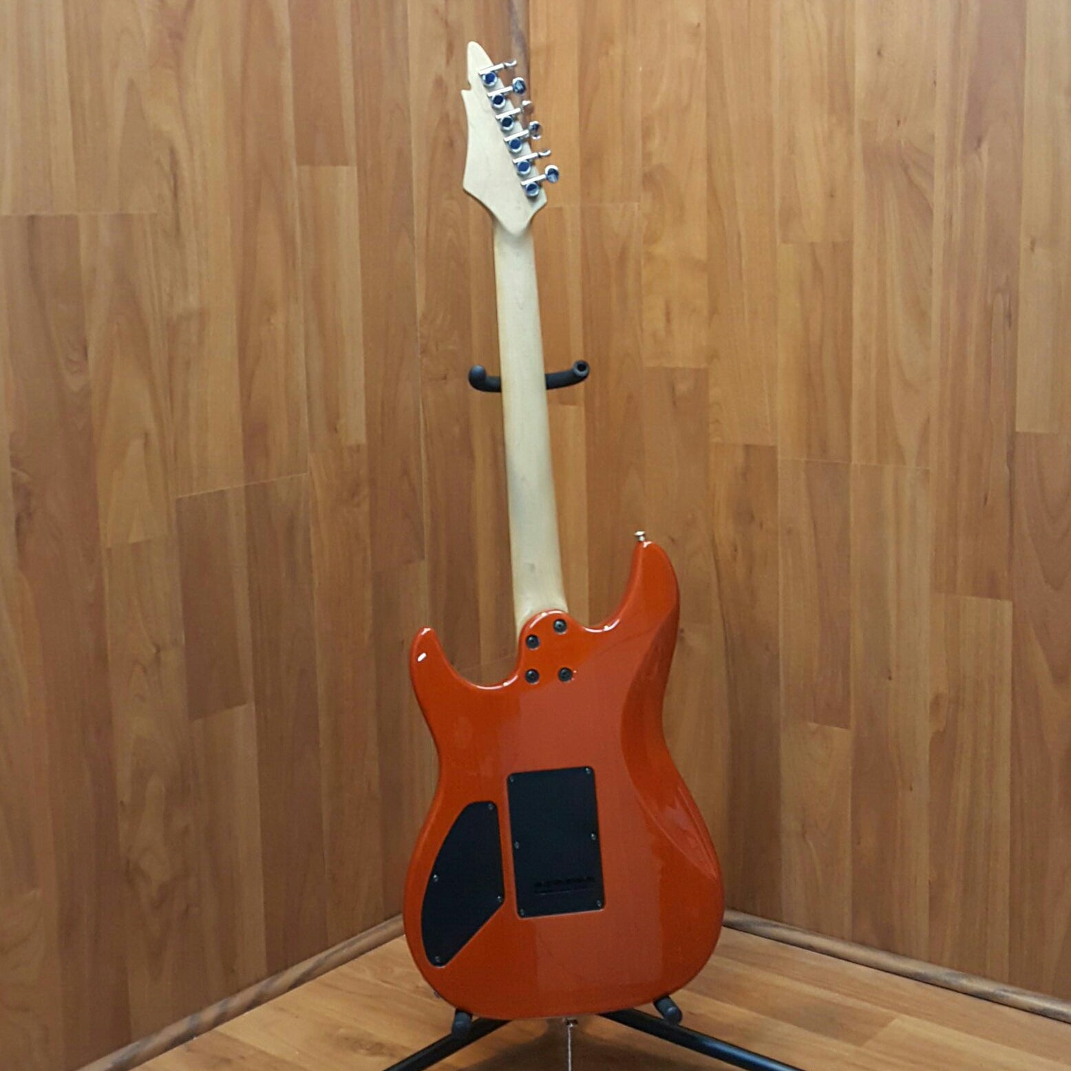 Laguna LE422 Orange Burst Tiger Flame Top HSS