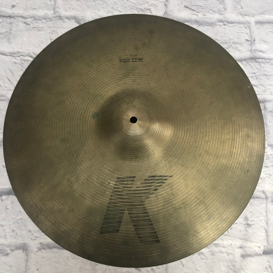 Zildjian 20 K Jazz Ride Cymbal