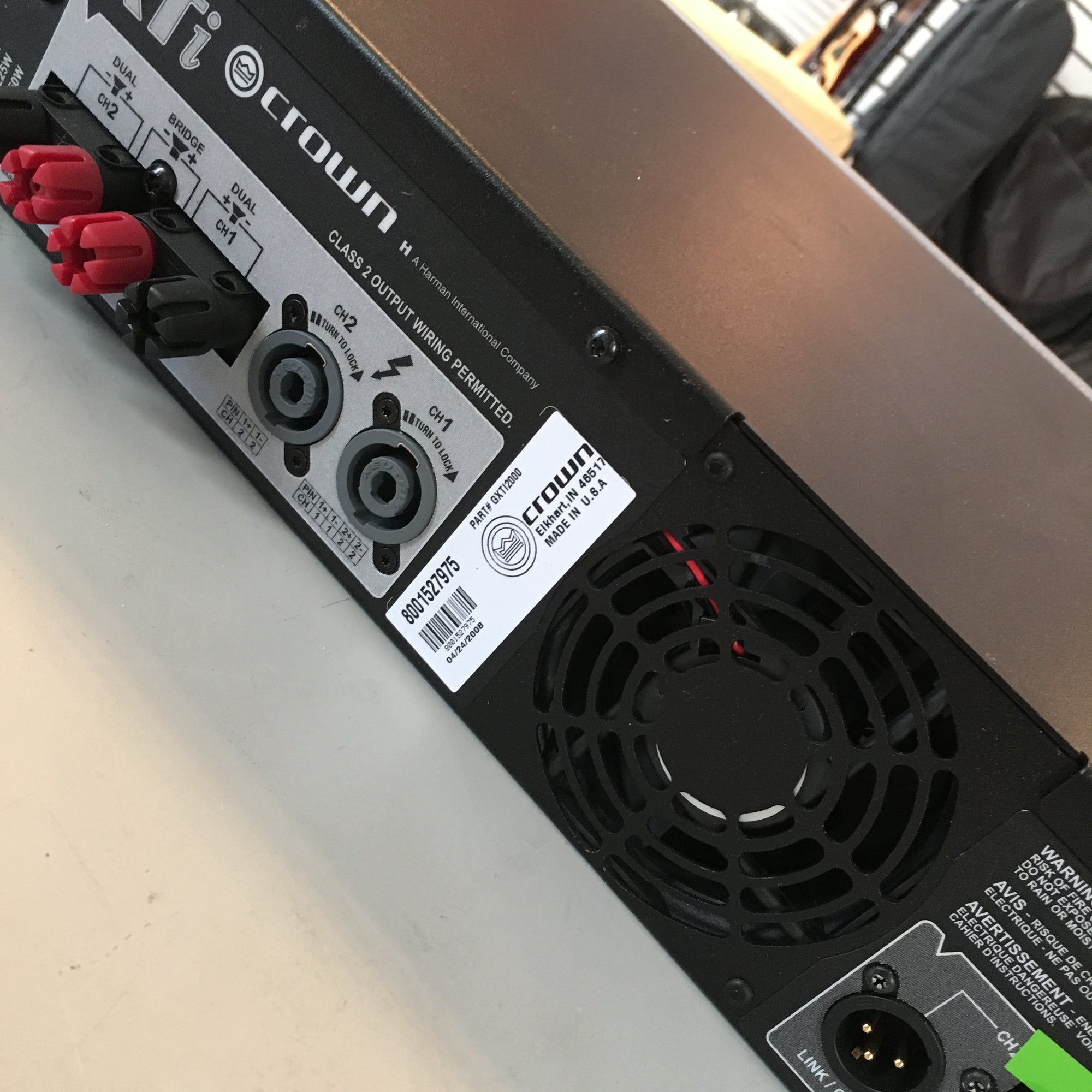 Crown XTI2000 Power Amp