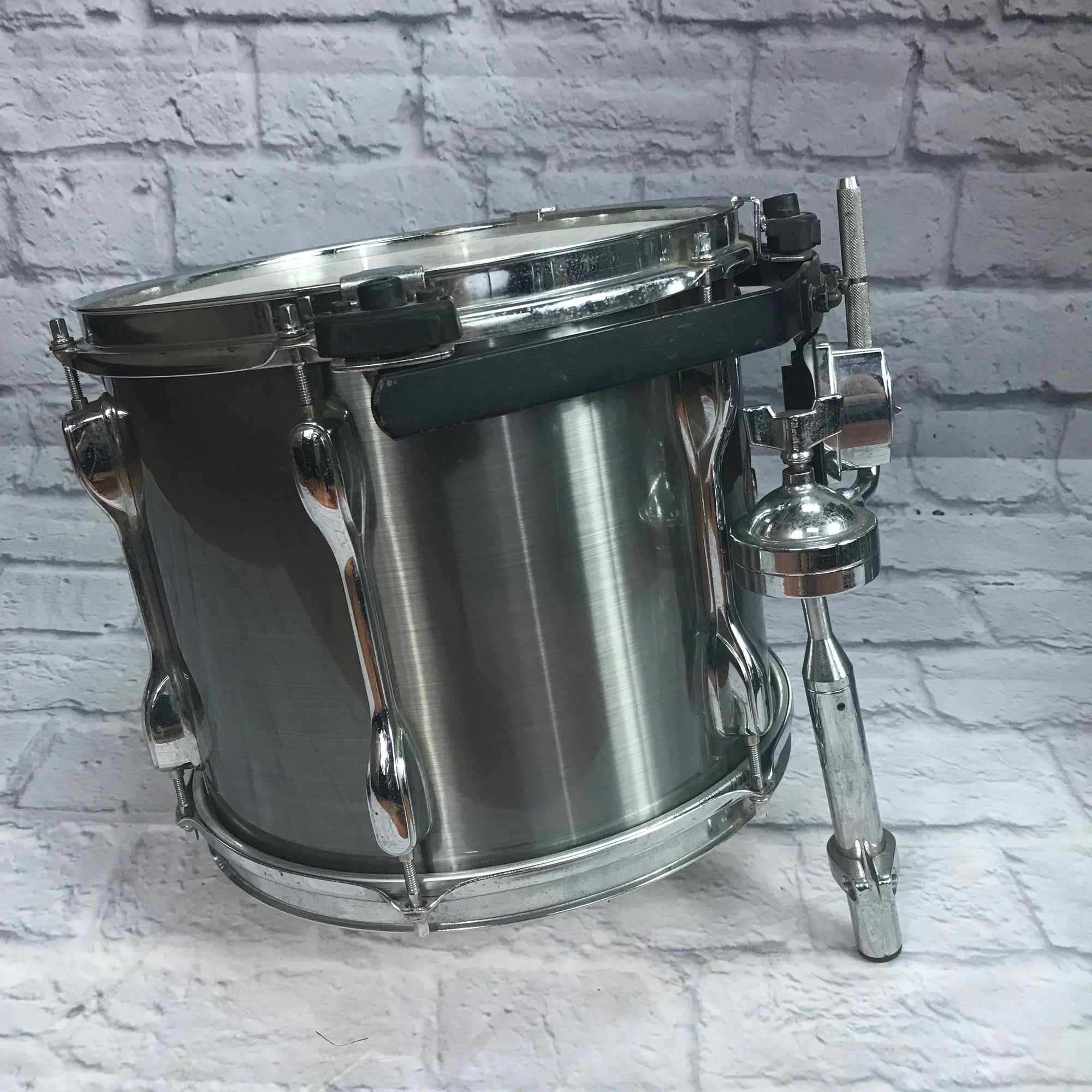 ** Tama Rockstar 5pc Drum Set Made in Japan Brushed Metal