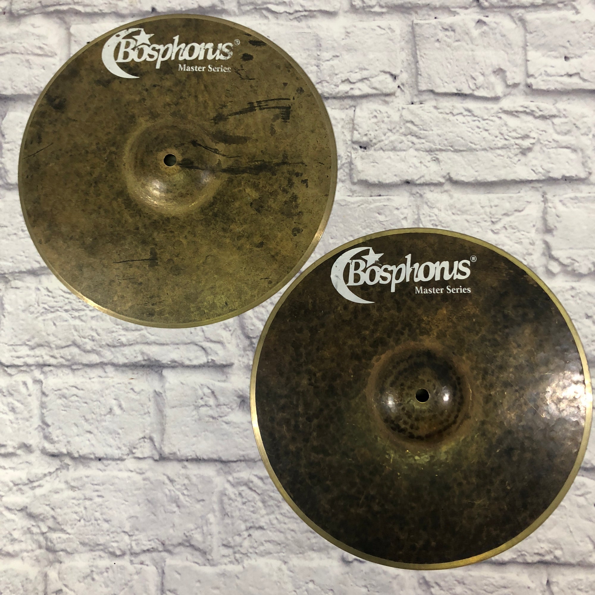 Bosphorus 13in Vintage Master Series Hi Hat Cymbal Pair