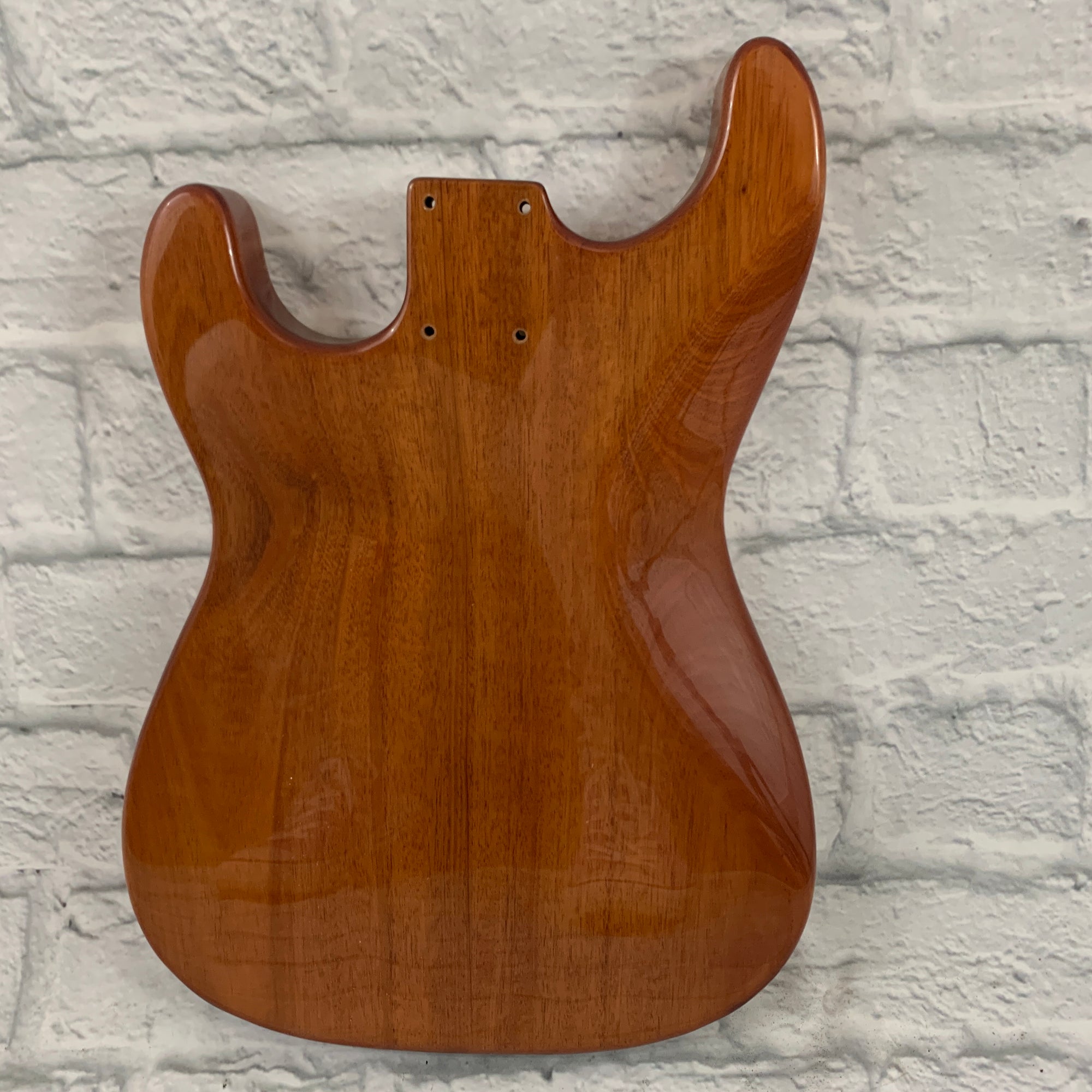 WD Strat-Style Quilted Maple Over Mahogany Electric Guitar Body