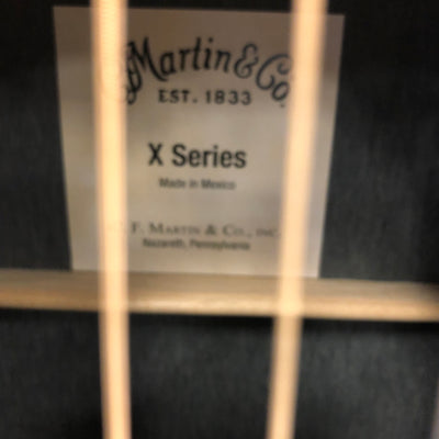 Martin 0-X1E Concert Acoustic Guitar with Padded Bag