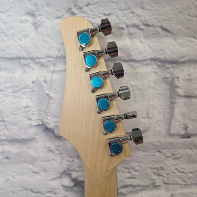 Glarry Custom Style Semi Hollow Tele Electric Guitar