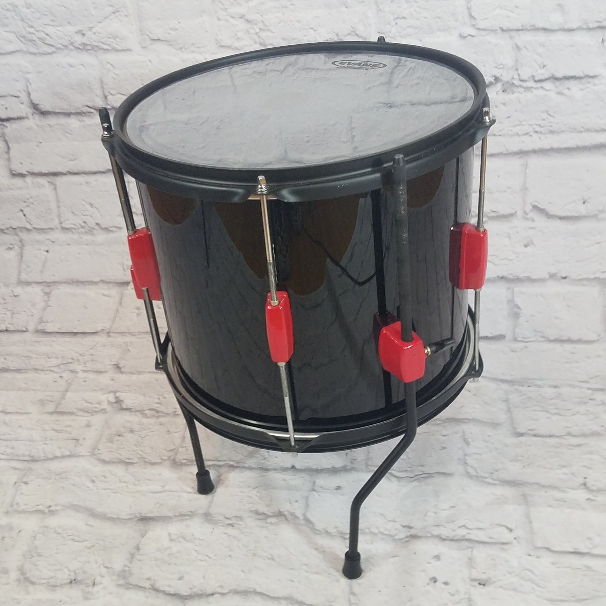 Unknown Black 3 Piece Junior Size Drum Kit