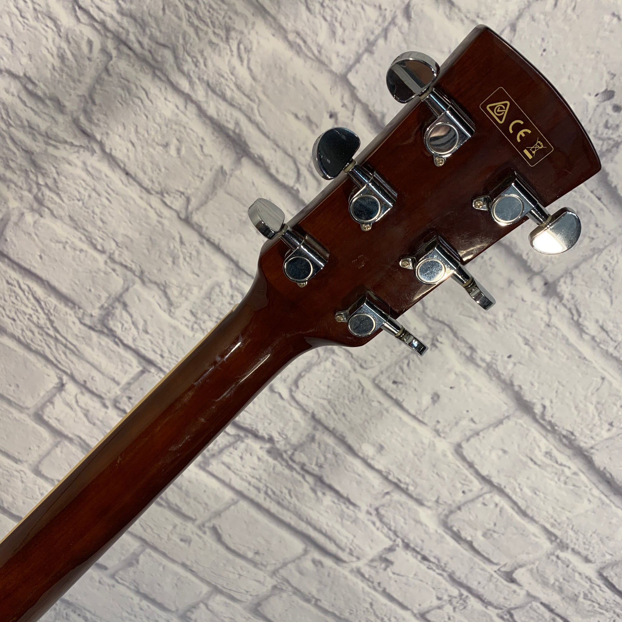 Ibanez PN12E VMS Vintage Mahogany Sunburst Acoustic-Electric Parlor Guitar