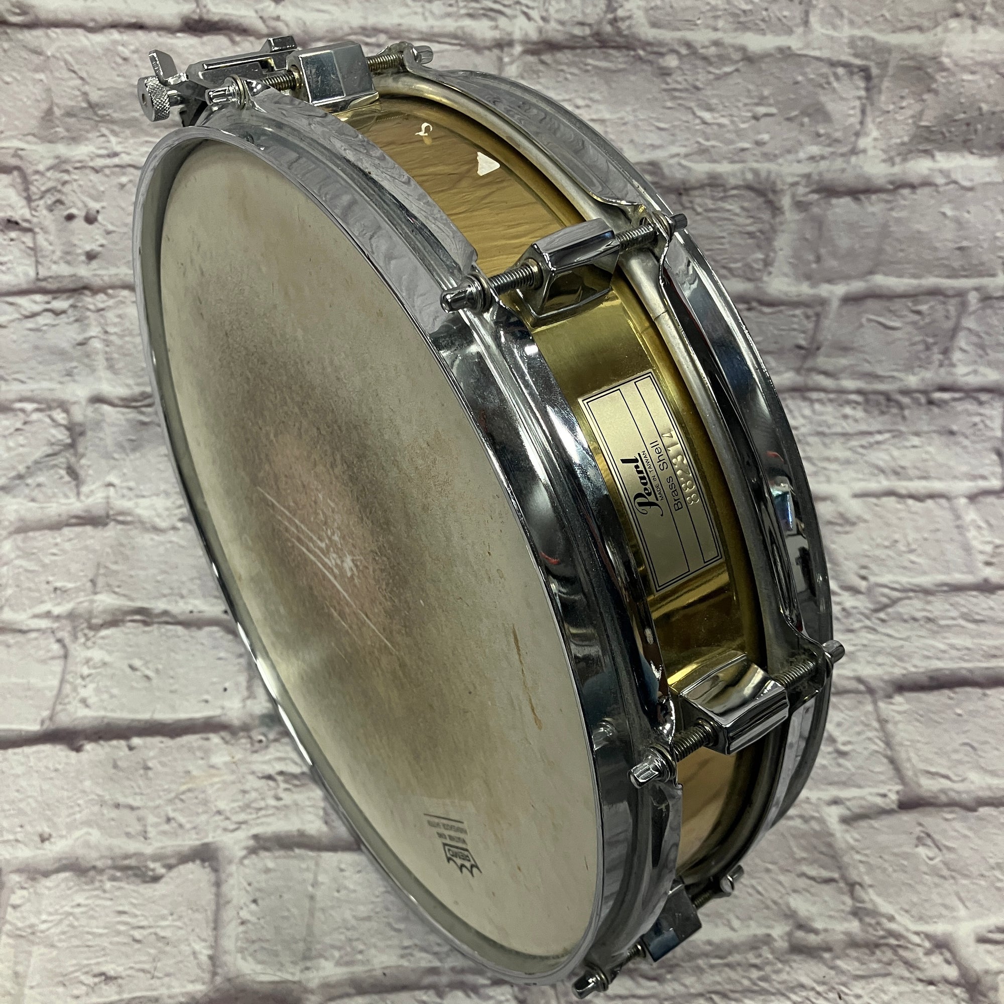 Pearl Piccolo 13 x 3 Brass Shell Snare Drum