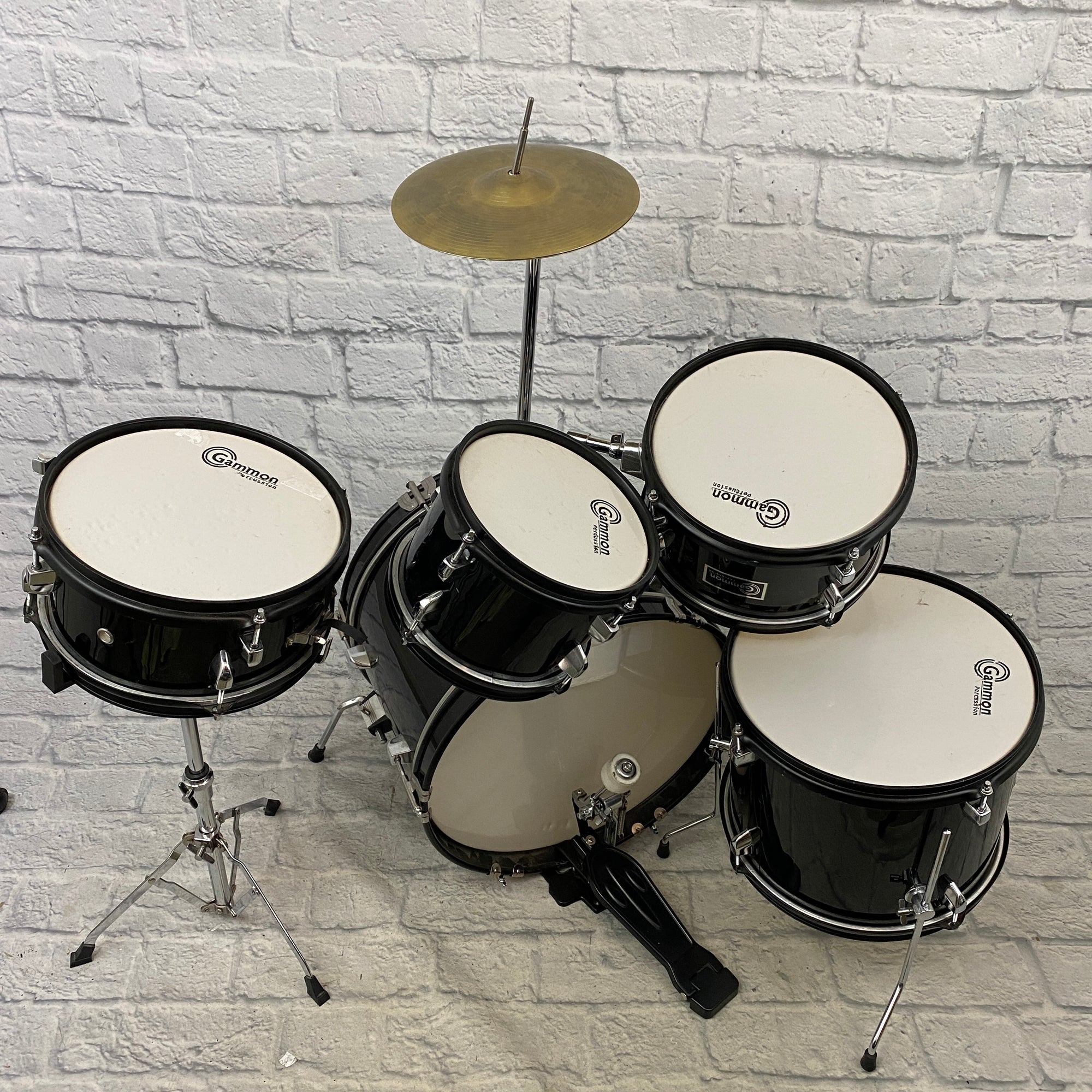 Gammon Percussion 5 tk juunioride trummikomplektGammon Percussion 5 tk juunioride trummikomplekt  