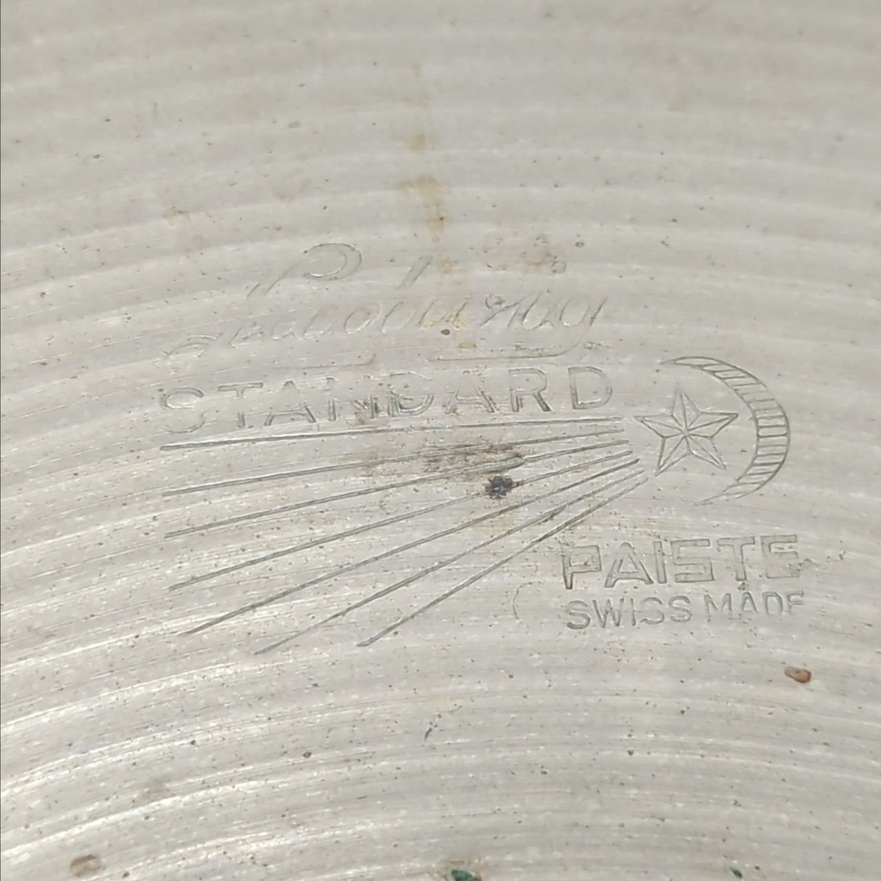 Paiste Ludwig Standard 14 Cymbal Keyholed
