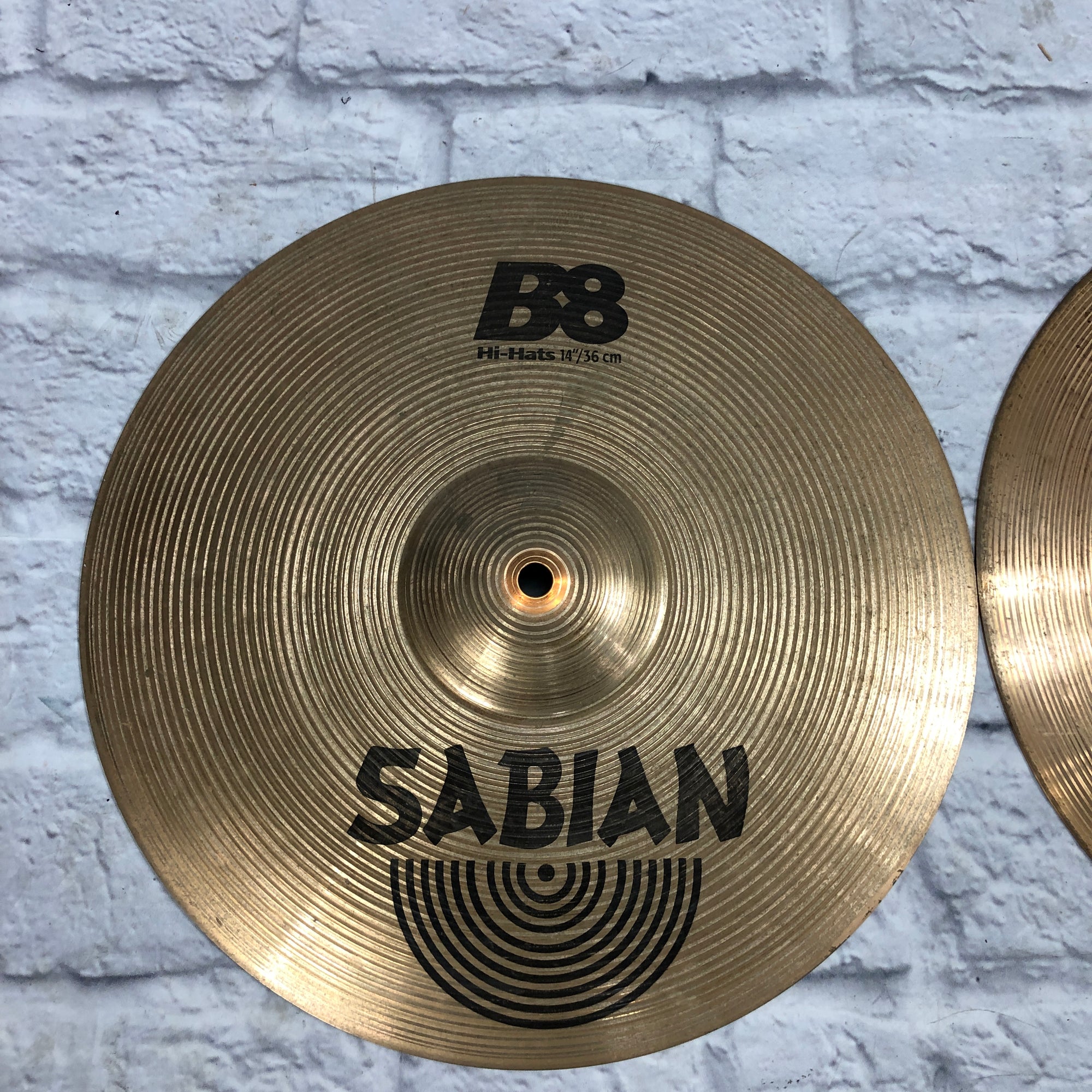 Sabian 14in B8 Hi Hat Cymbal Pair