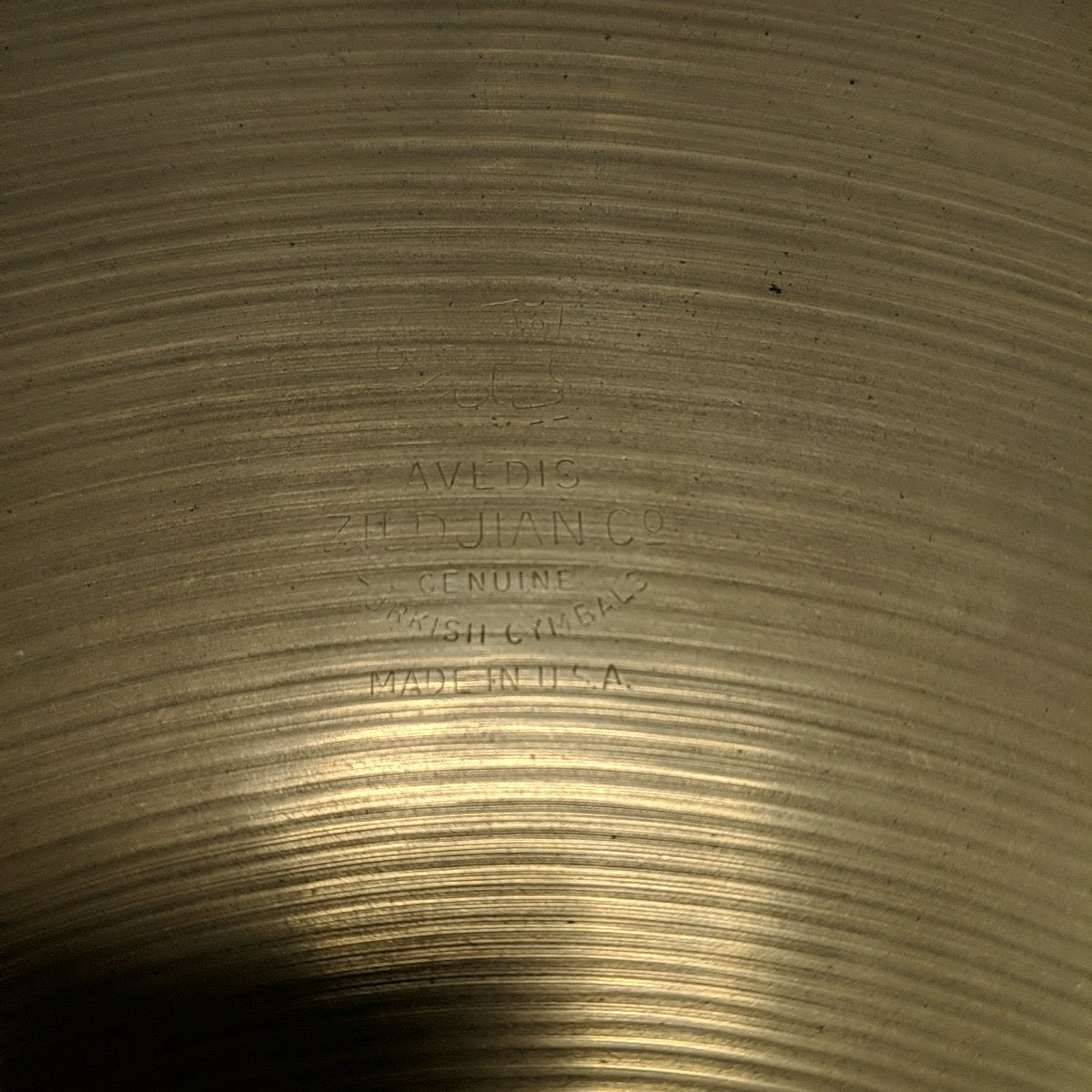 Zildjian Avedis 14" Vintage Paper Thin Hi-Hat Cymbal / Thin Crash 1970s