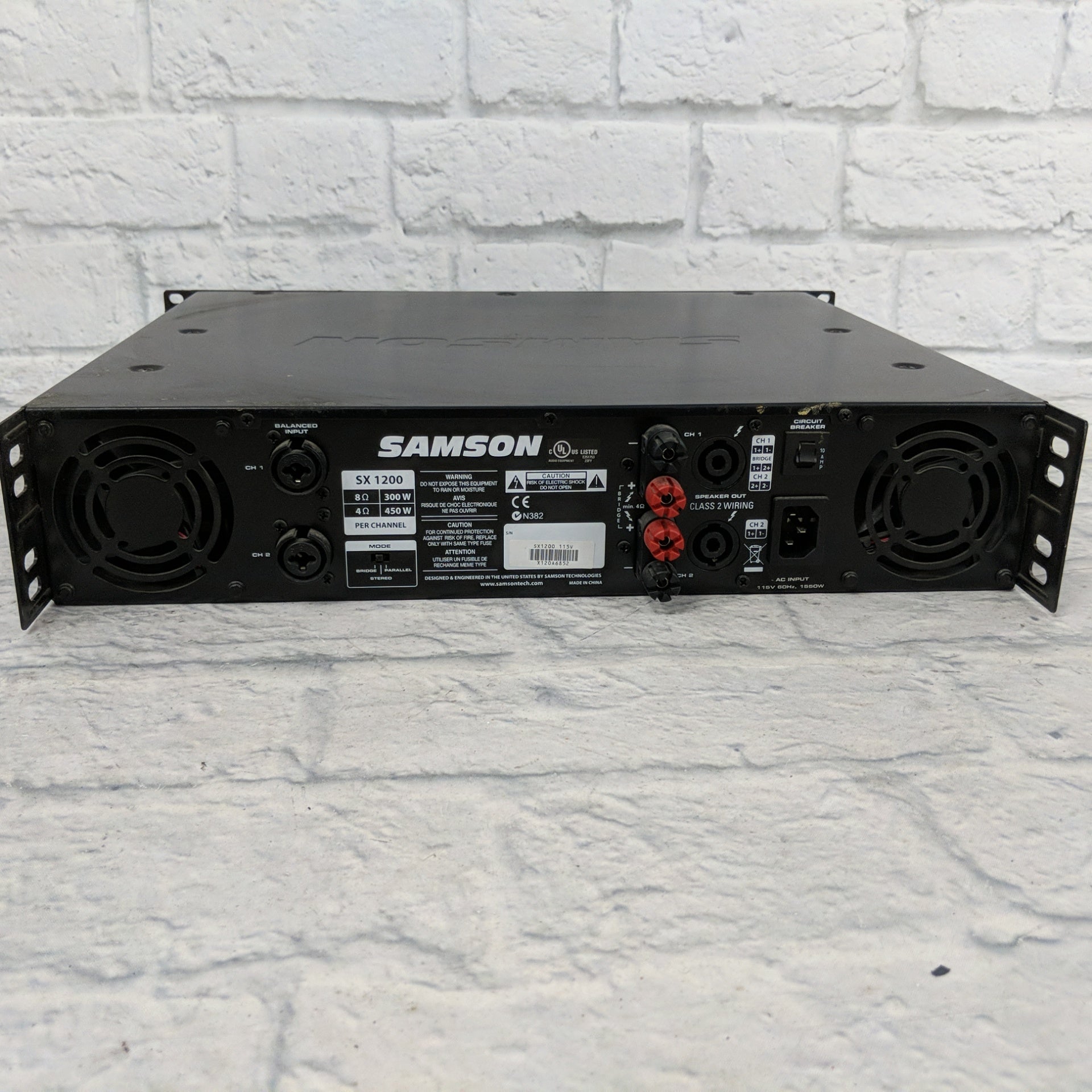 Samson Sx 1200 - Evolution Music