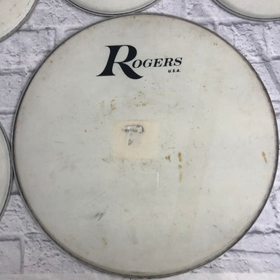 Vintage Rogers Drum Head Lot