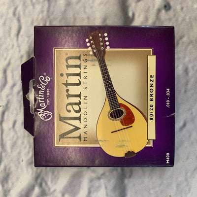 Martin M400 80/20 Bronze 10-34 Mandolin Strings