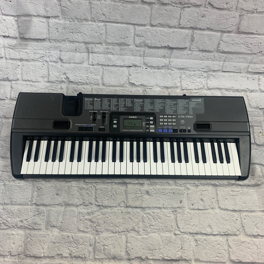 Casio CTK720 61 Key Electronic Keyboard