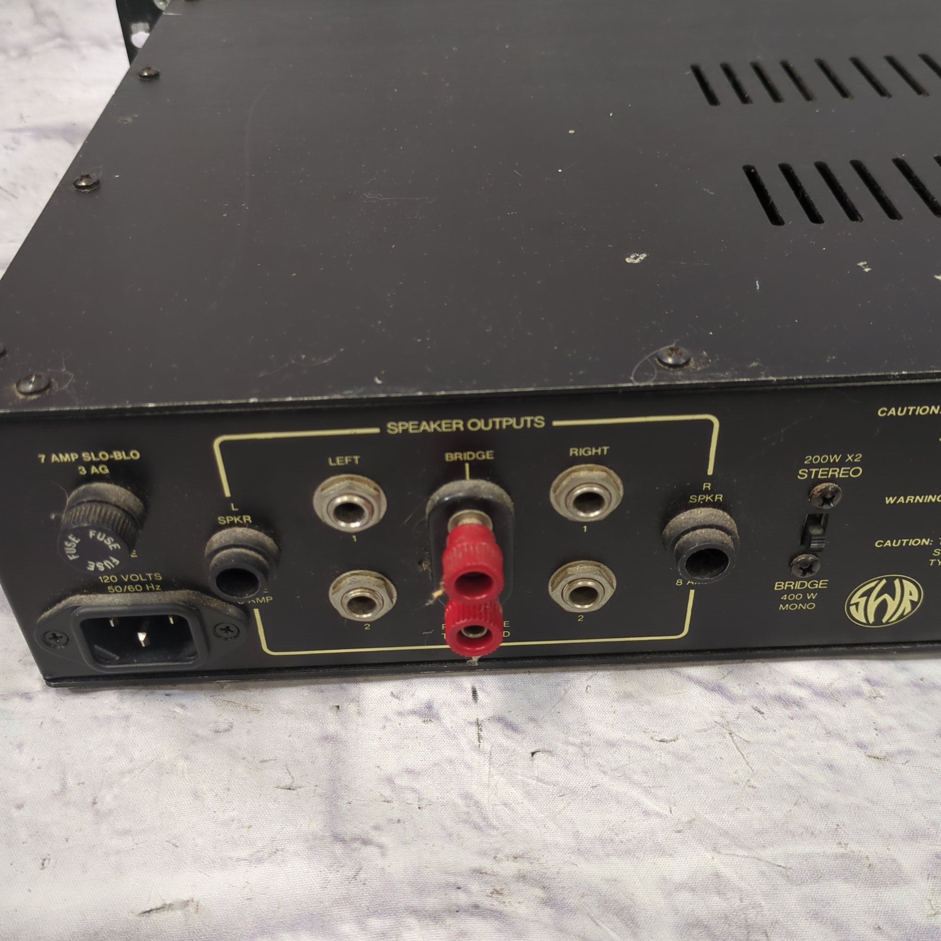 SWR SM-400 Bass Amp Head