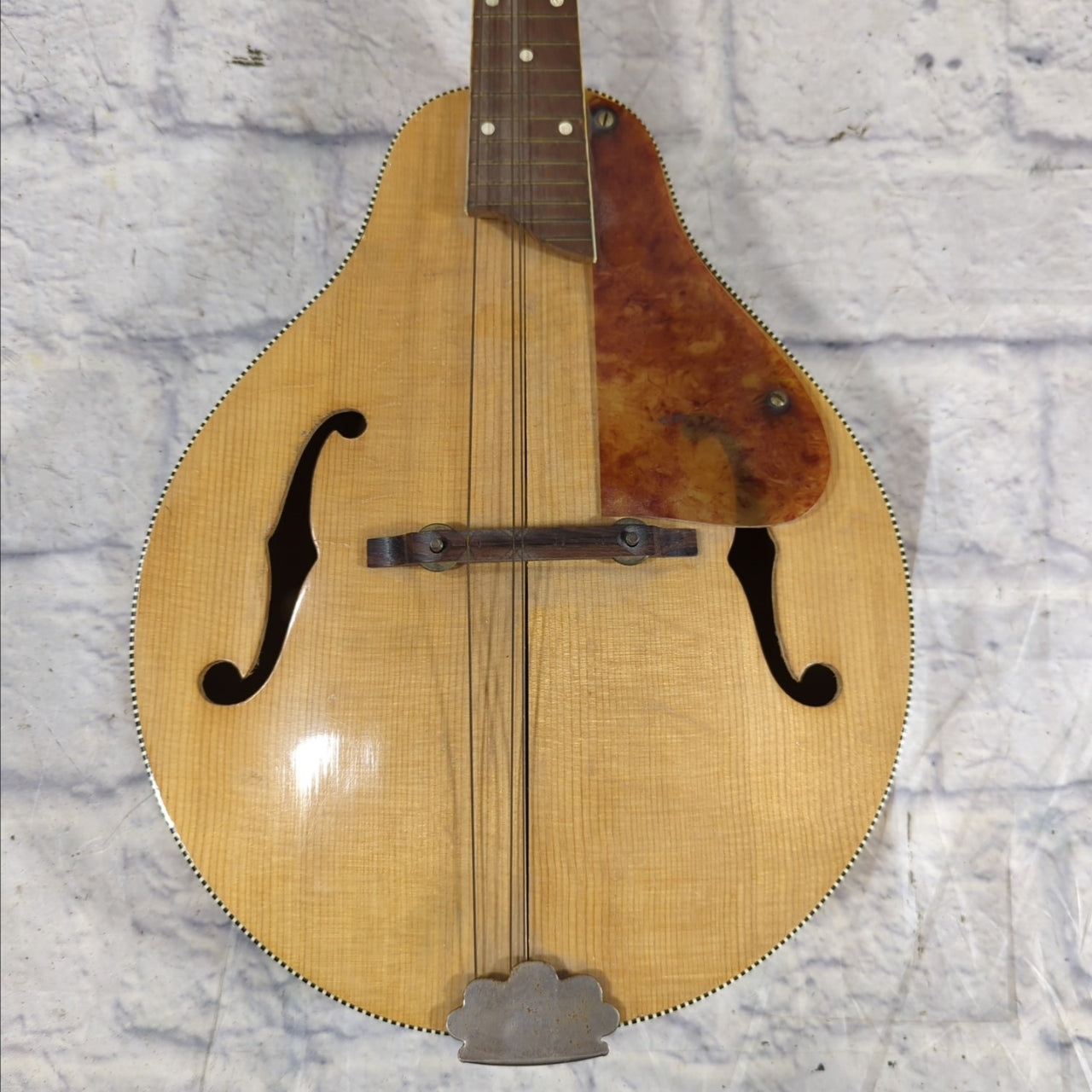 Unknown Antique Mandolin For Parts or Repair