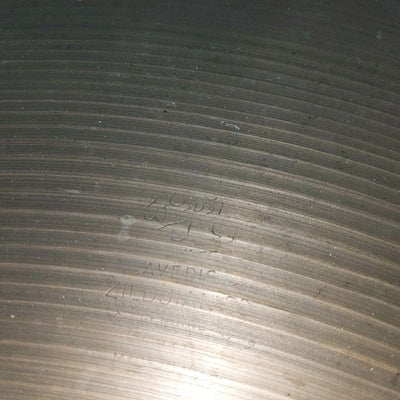 Zildjian 22 Crash Ride 1970s Cymbal