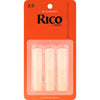 Rico Bb Clarinet Reeds 2.0 - 3-Pack