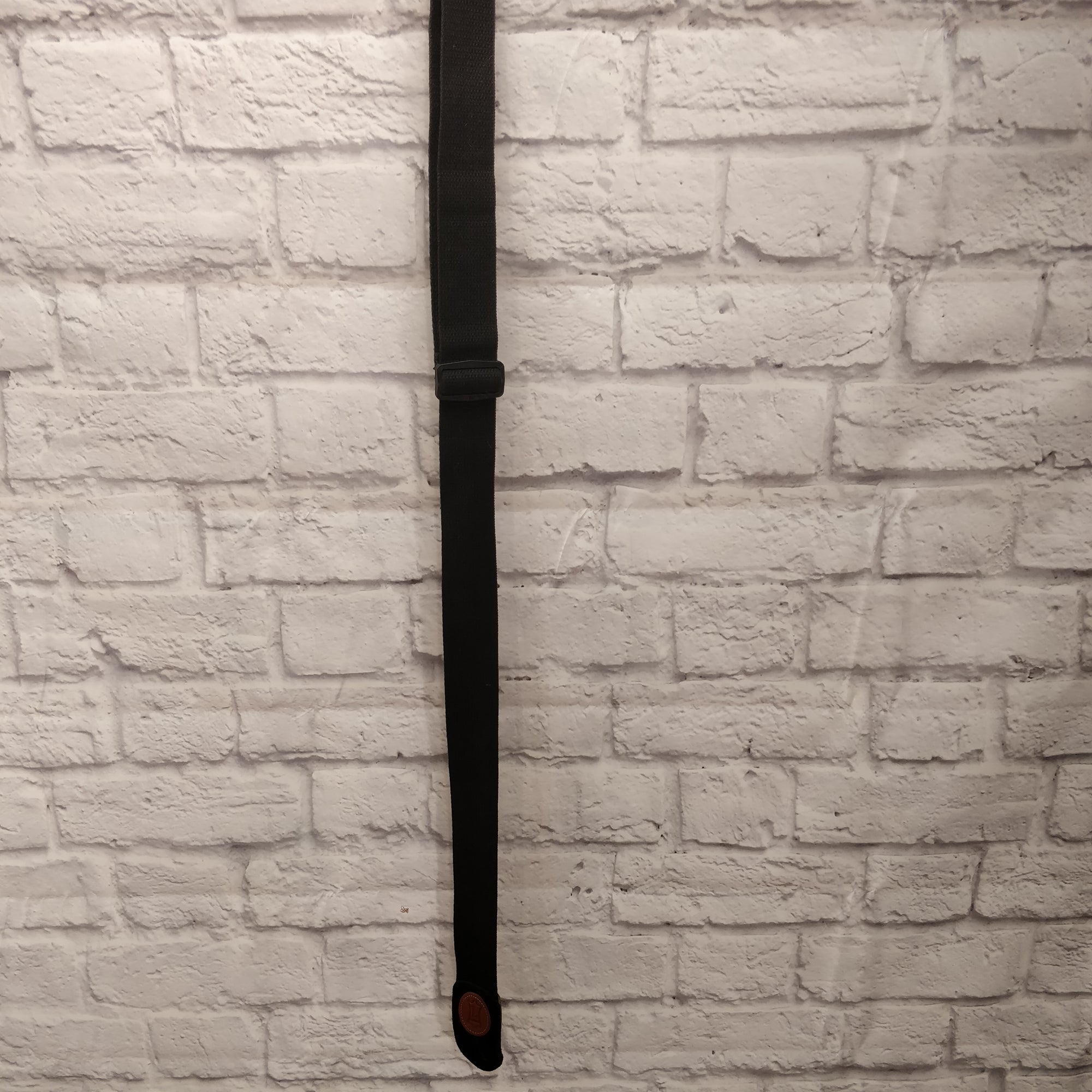 Levy's Black Denim Guitar Strap