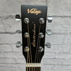 Vintage (Brand) V880WK Stateboro Parlor Acoustic Guitar Concert
