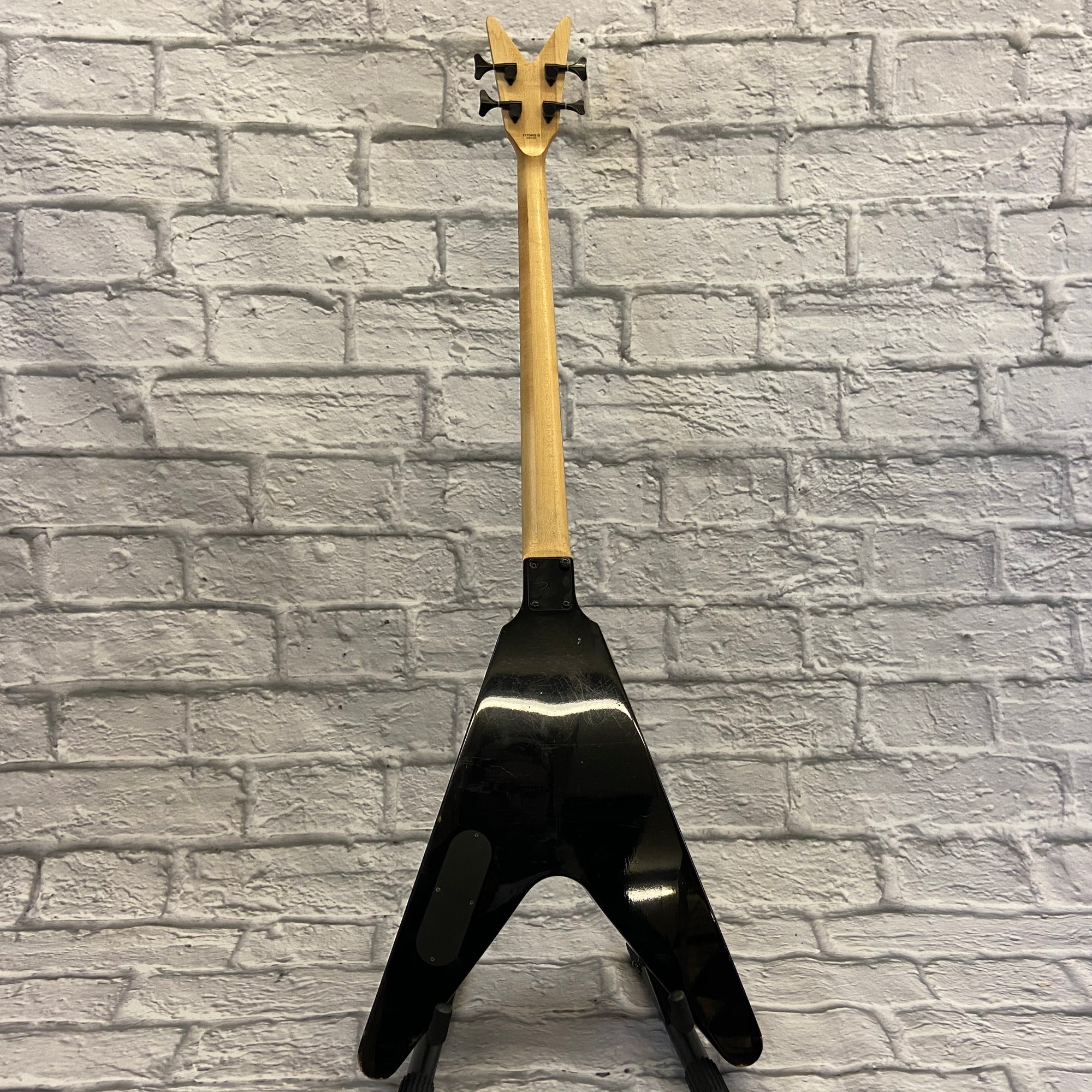 2012 Dean Metalman Flying V 4 String Bass