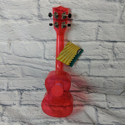 Kala Waterman Waterproof Ukulele - Fluorescent Pink