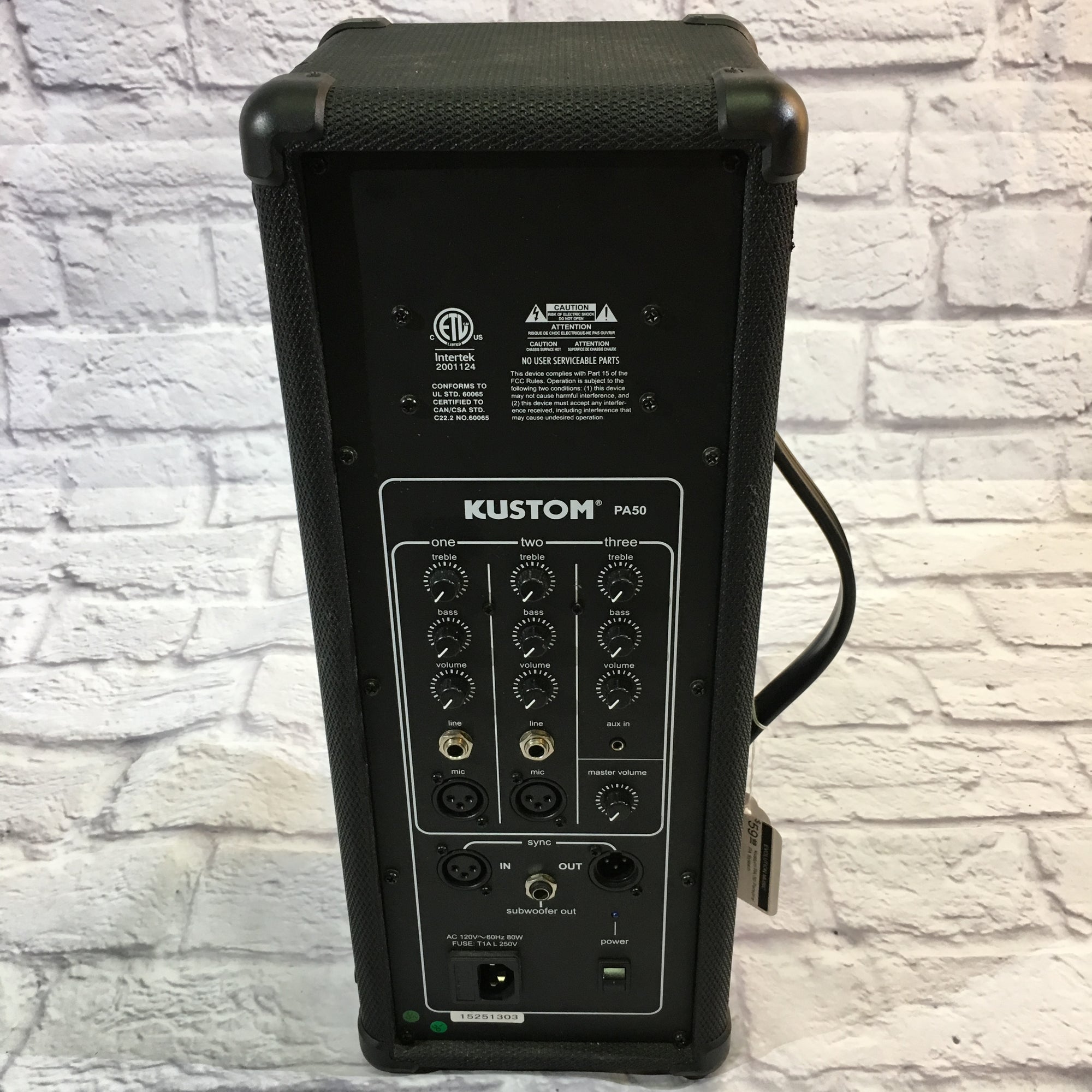 Kustom PA-50 Personal PA System
