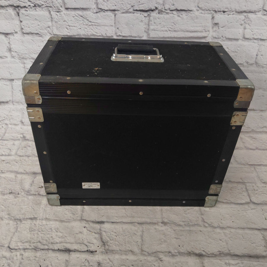 Hybrid Cases Carpetbagger 6U Black Carpeted Rack Case -