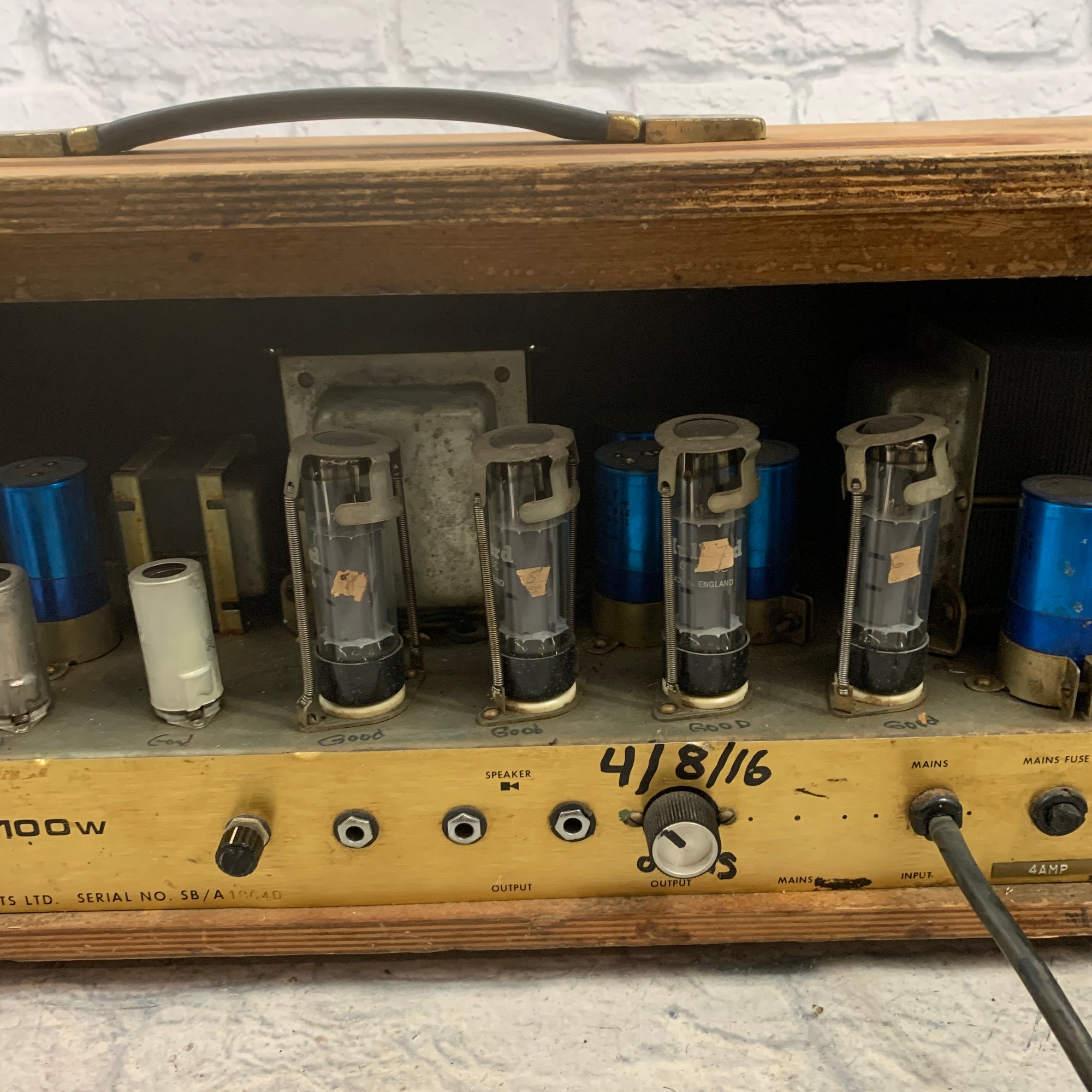 （アキ）Marshall 1982 bass lead 120w アキ）Marshall 1982 bass lead 120w アキ）Marshall 1982 bass