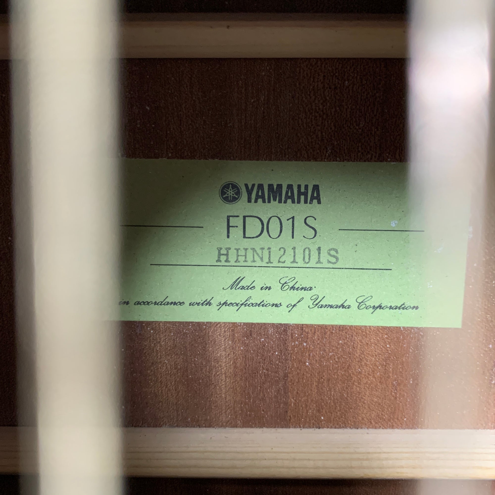 Yamaha FD01S Acoustic Guitar