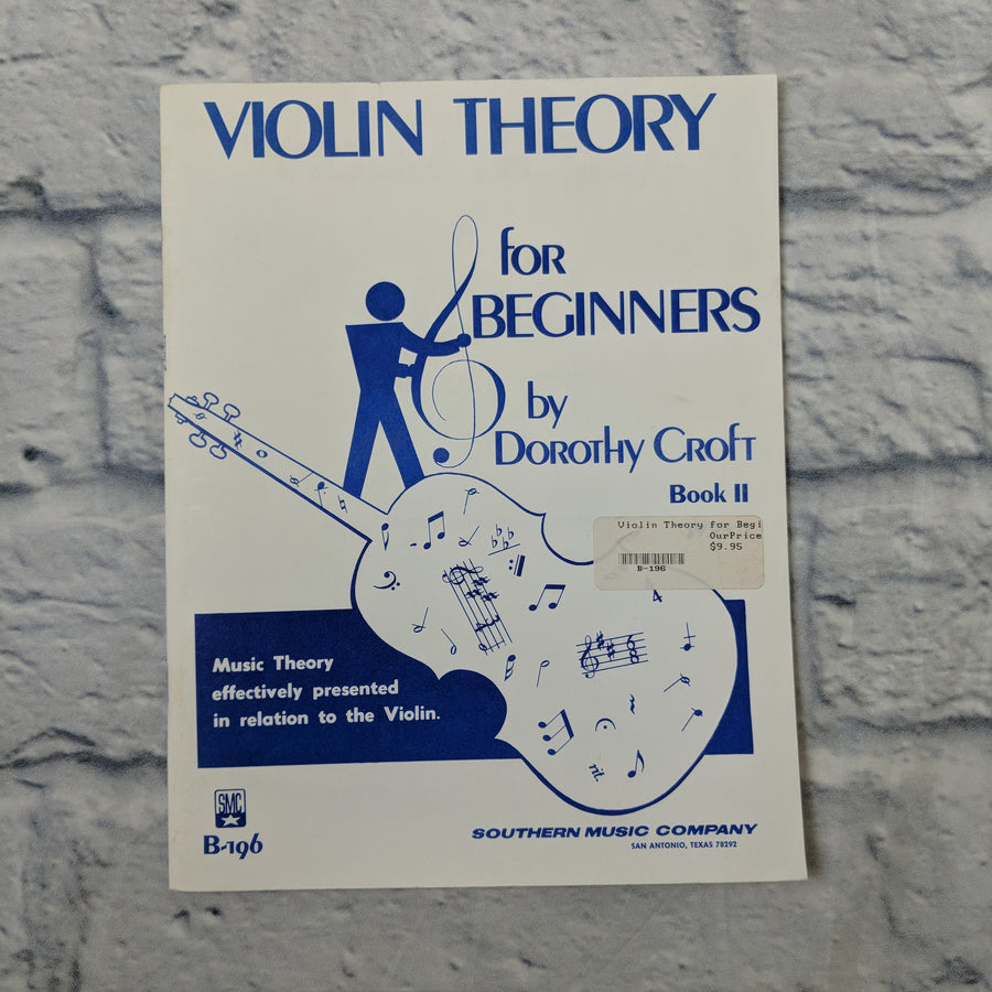 Violin Theory For Beginners By Dorothy Croft Book 2