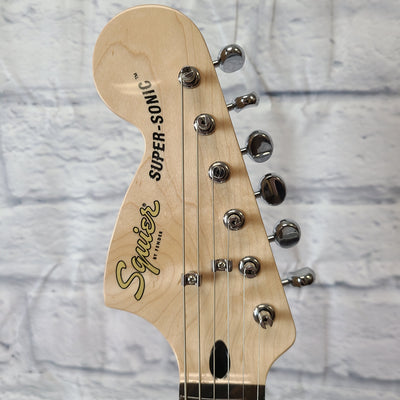 Squier Paranormal Super-Sonic Electric Guitar - Ice Blue Metallic