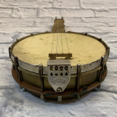 Vintage 1930s U-King Banjolele