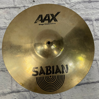 Sabian AAX Stage Crash 16 (Cracked) Crash Cymbal