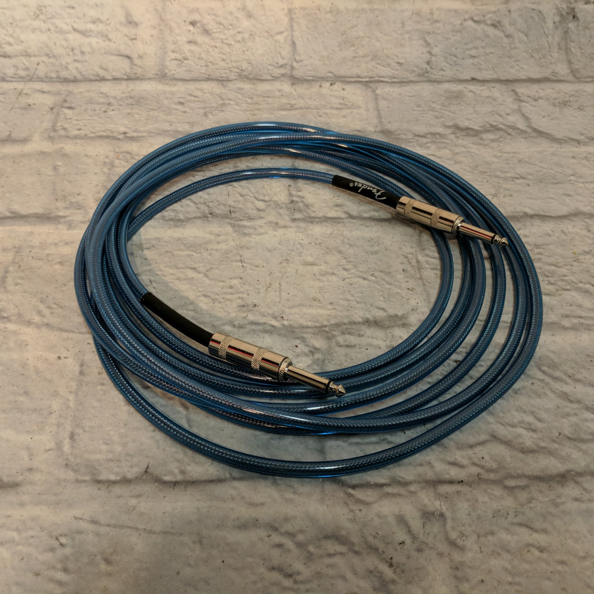 Fender Blue 15' Fender Guitar Cable
