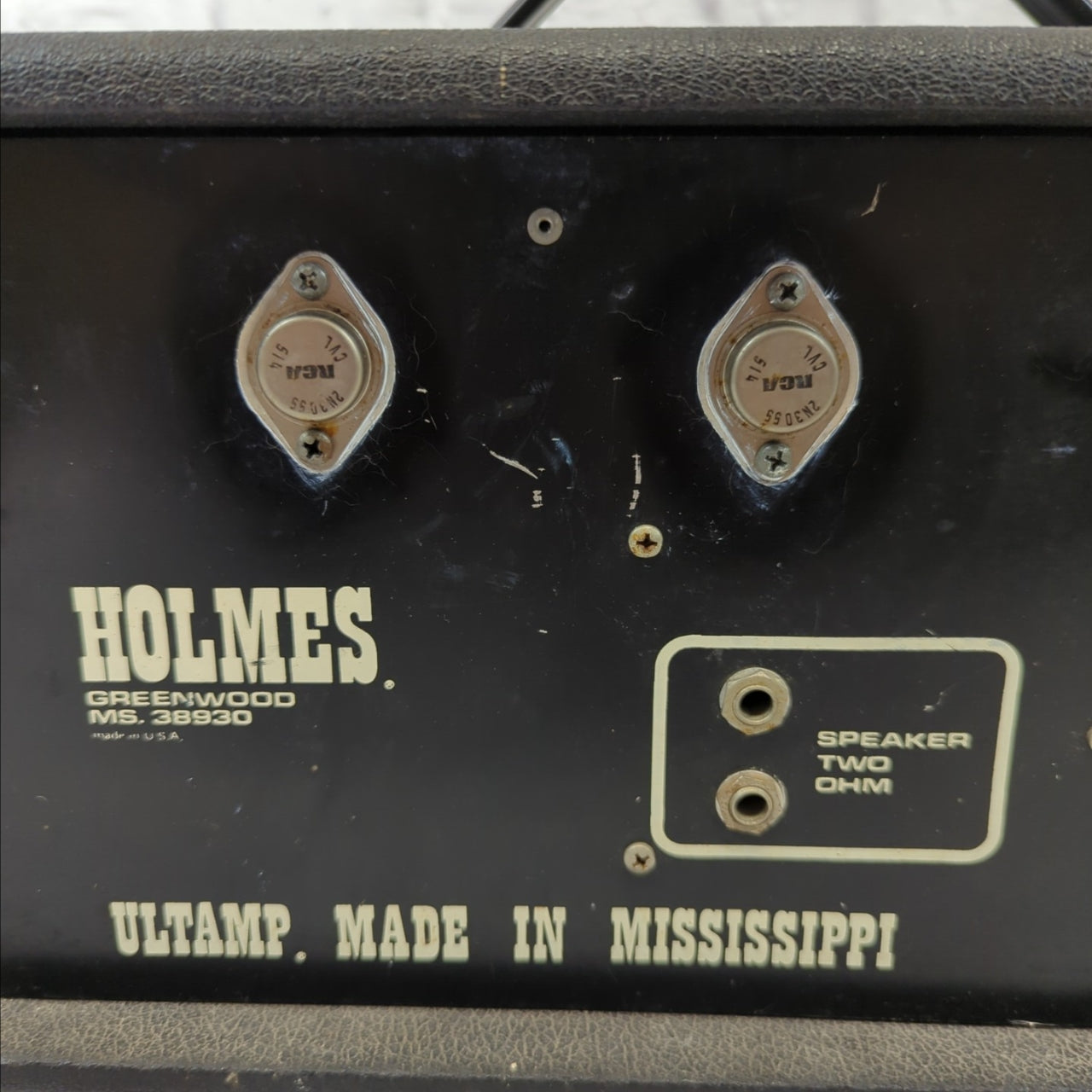 Holmes Mississippi Bluesmaster Guitar Amp Head
